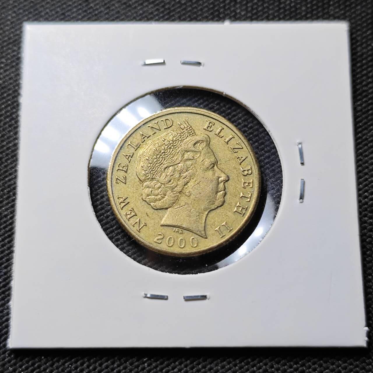 KK钱币收藏小铺  第393期  2月预留时间 周末发货  新西兰1元