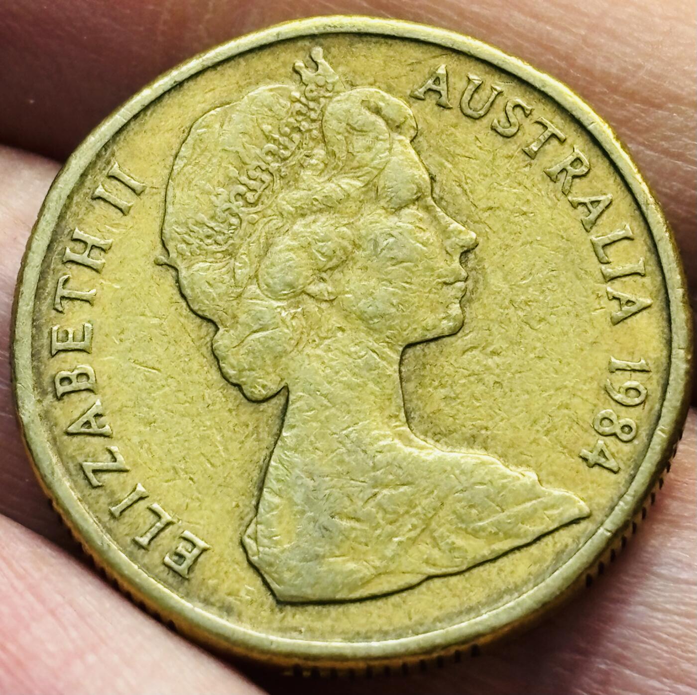 文馨钱币收藏第 293 场，春节前最后一期全部发出，将不予寄存，请悉知 1984 年澳大利亚一元