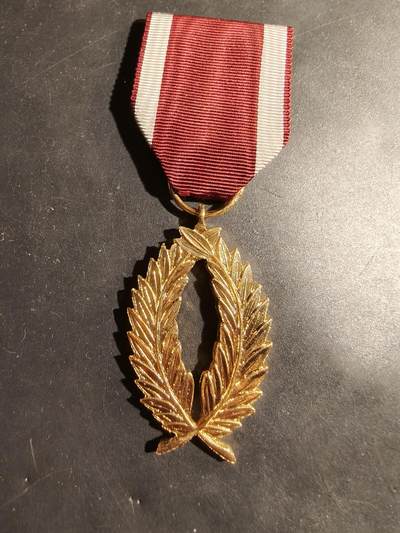 老王徽章第180期 - 比利时金级棕榈叶奖章