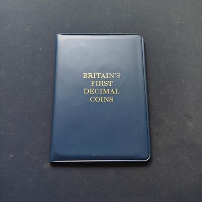 【全场包邮】纯粹捡漏拍500场-持续更新中 - 英国1968-1971年十进制改版官方卡装套币