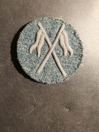 老王徽章第180期 - 德三空军士官B级电传打字员技能章