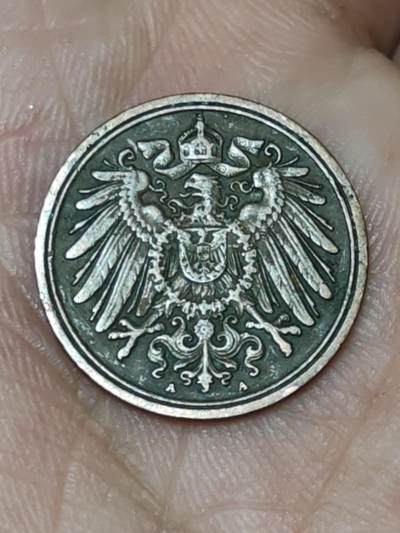 2026年第十九场(总第一百八十八场）外国好品散币场(免佣金) - 德意志帝国1907年1芬尼(威廉二世时期，A标柏林造)