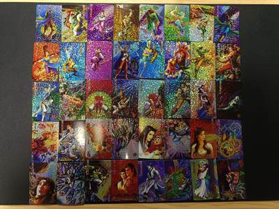 天玑星卡拍第169期《2.5周四截拍》持续收拍收评中 满赠卡需备注 - 大圣卡通 神雕侠侣 小卡 碎冰闪 60张 自制卡