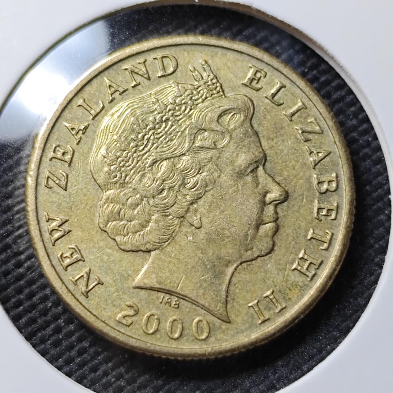 KK钱币收藏小铺  第393期  2月预留时间 周末发货  新西兰1元