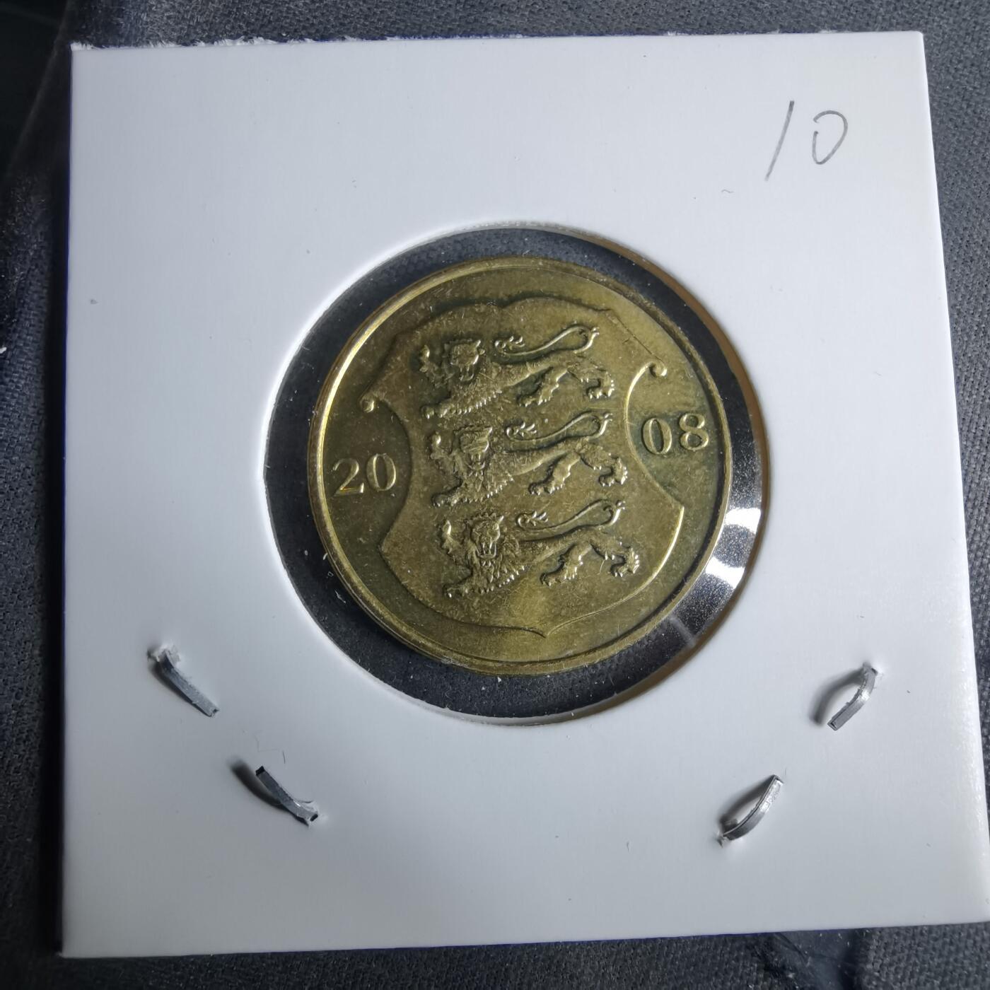 沼泽如烟--第985场 爱沙尼亚2008年1克朗