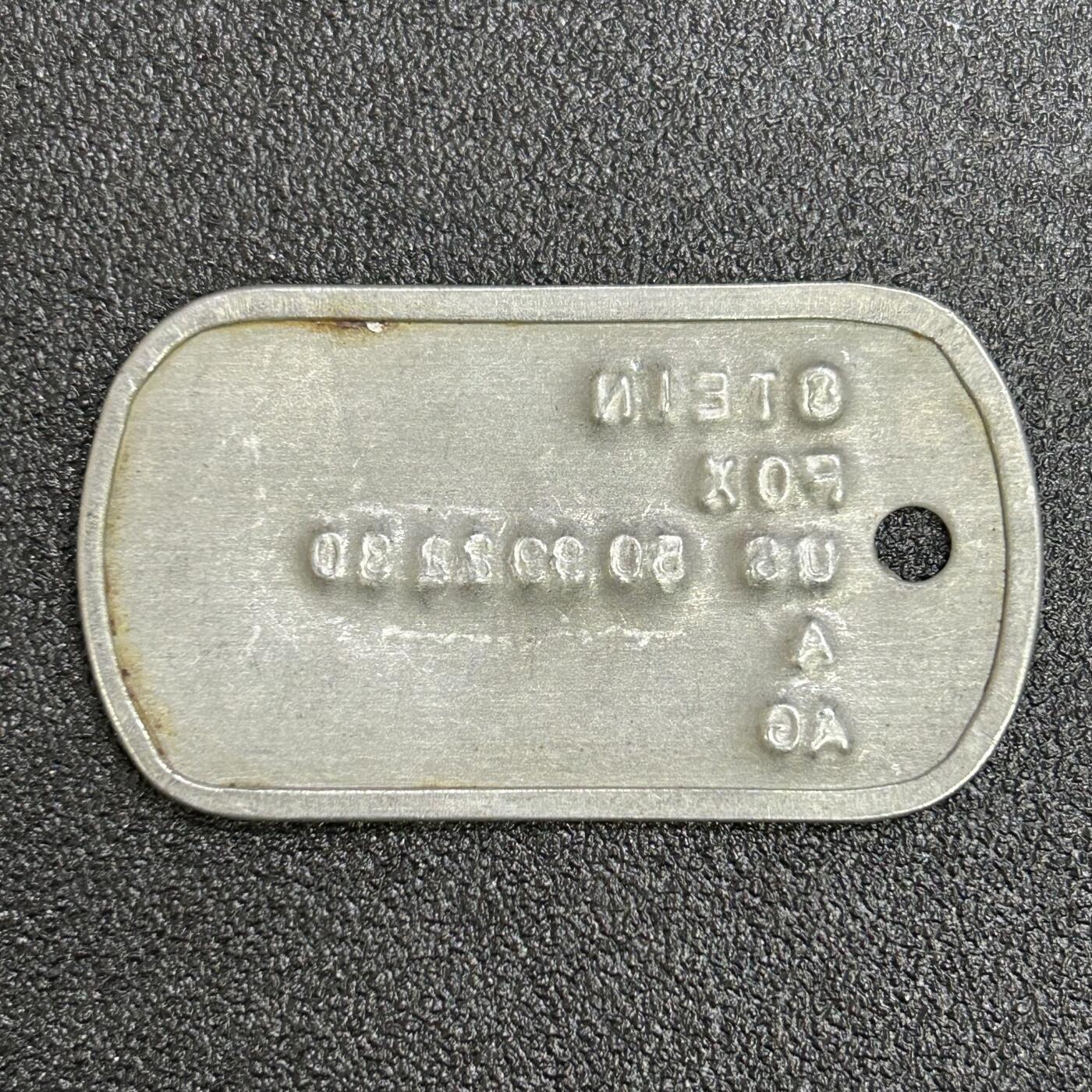 西秦中古拍卖第七十五期 越南战争时期 美军身份牌3号