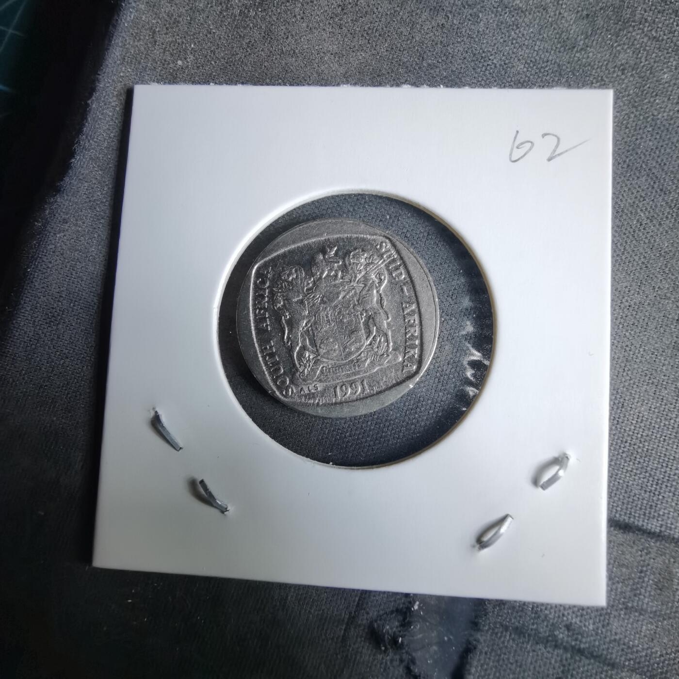 沼泽如烟--第985场 南非1991年1兰特