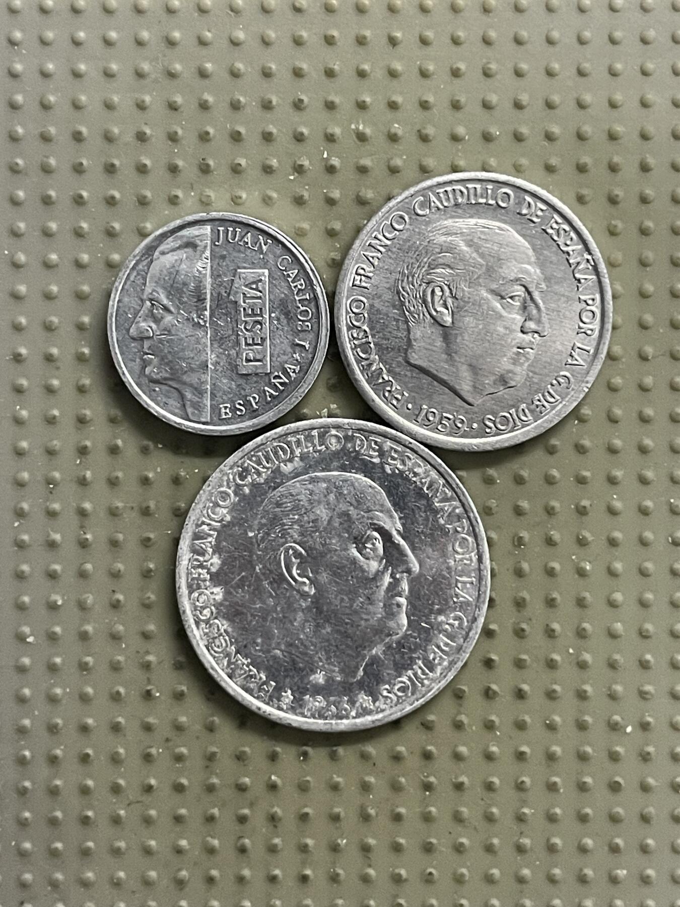 2026年第22场各国散币拍卖（总第172场） 西班牙铝币3枚