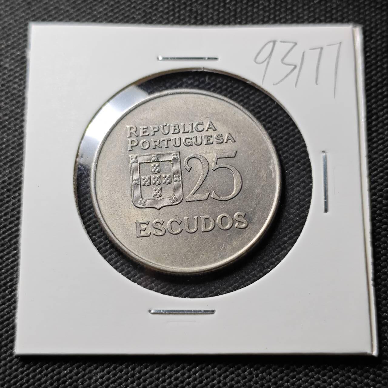 KK钱币收藏小铺  第393期  2月预留时间 周末发货  葡萄牙25埃斯库多