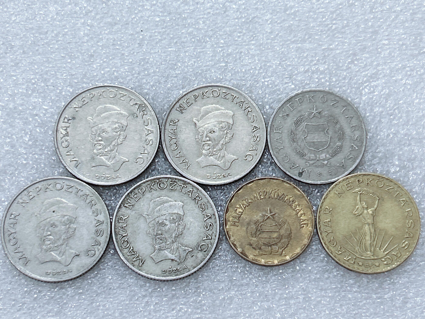 第一海外回流一元起拍收藏 散集专场  第299期 匈牙利硬币🇭🇺 7枚