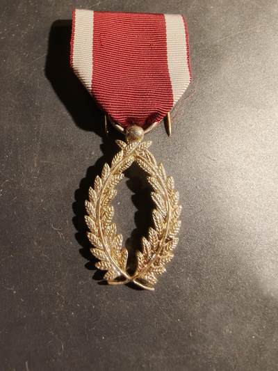 老王徽章第180期 - 比利时金级棕榈叶奖章