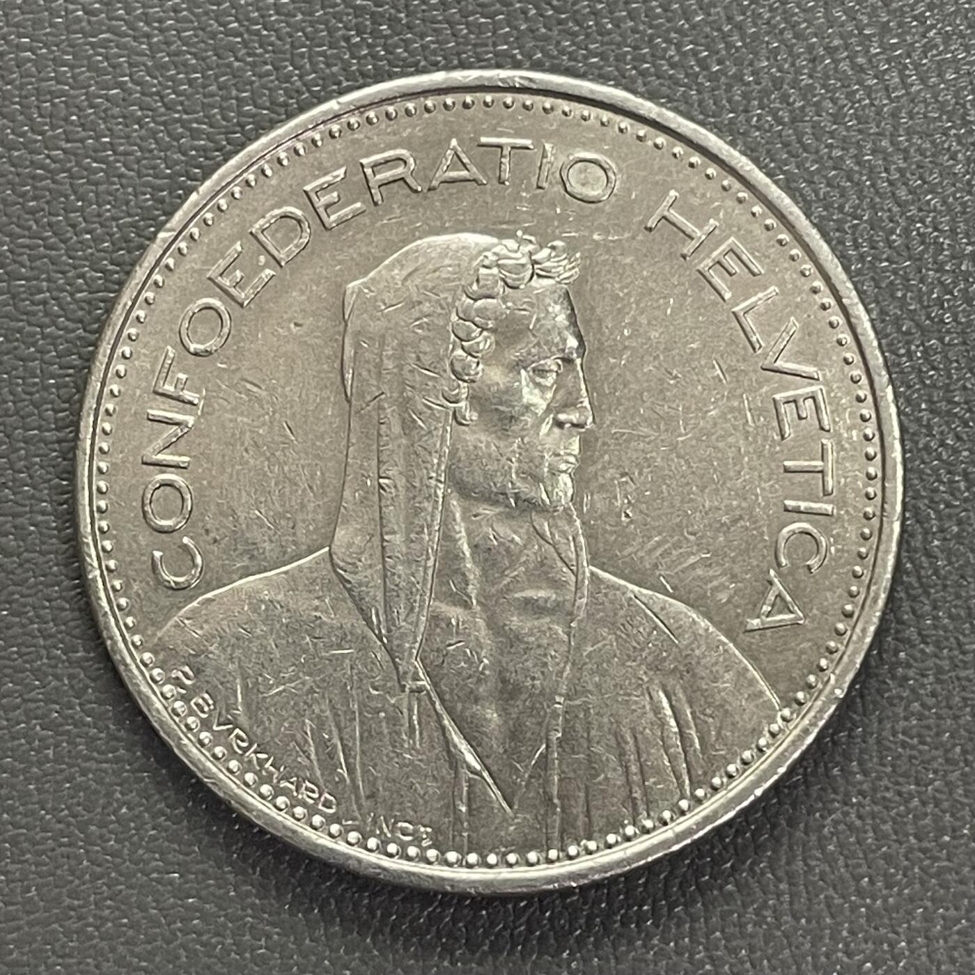 回流0207 瑞士1981年5法郎