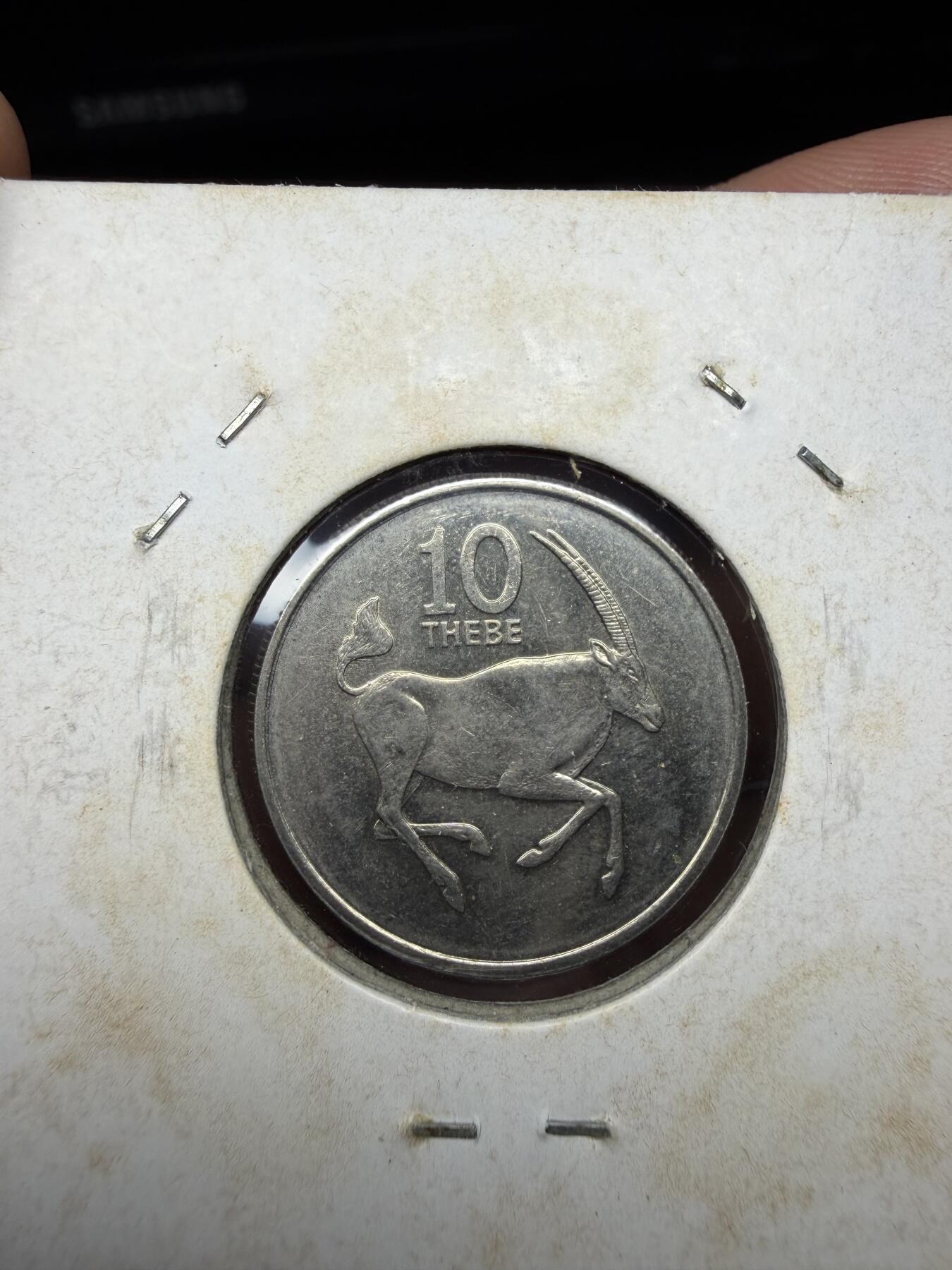 2025年集古藏今外币拍卖第二期-第4场—（总第304拍），可以寄存60天，满160元包邮。 1984年博茨瓦纳10分