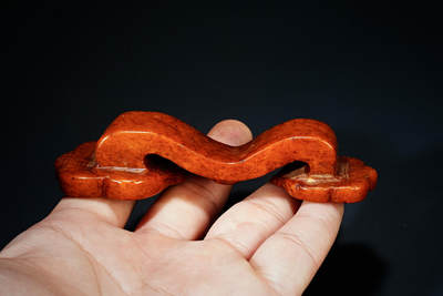 上海都达杂项专场四十七【全场包邮】  古玉玉如意手把件90-60