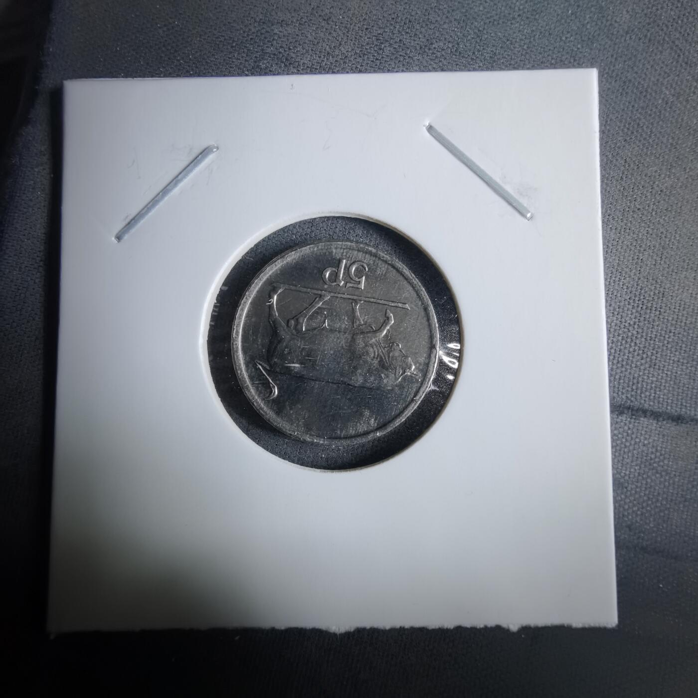 沼泽如烟--第985场 爱尔兰1996年5便士