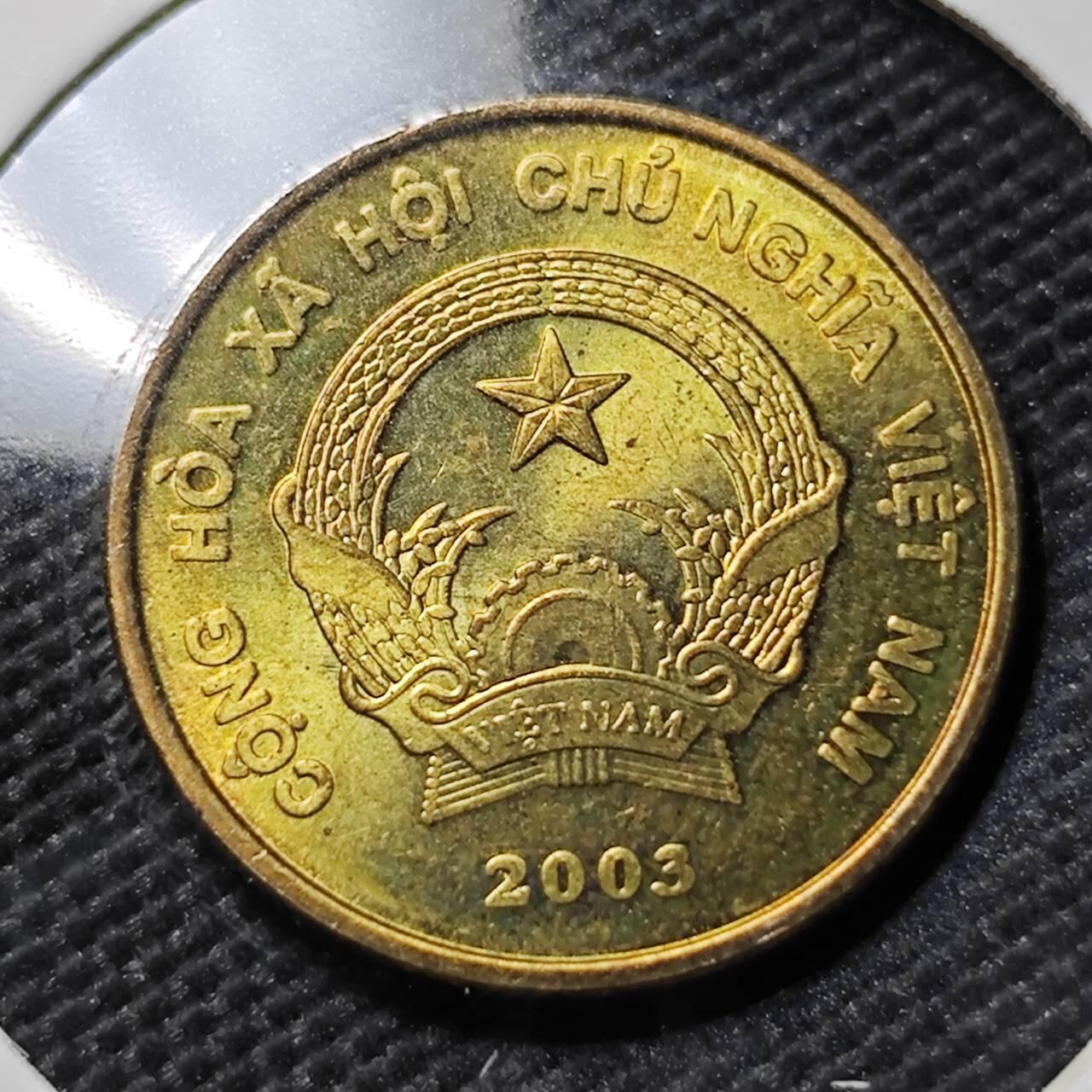 KK钱币收藏小铺  第393期  2月预留时间 周末发货  越南1000盾 好品