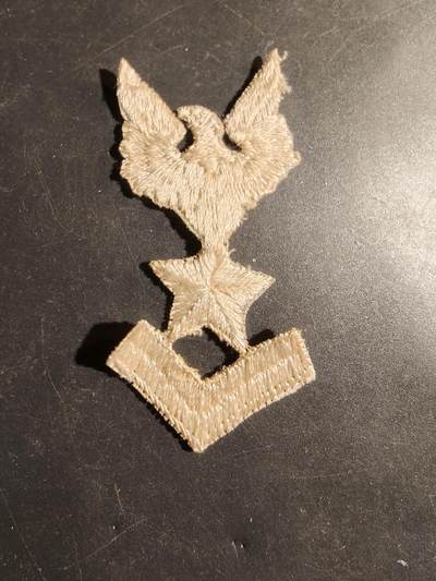 老王徽章第180期 - 美国二战海军学员兵军衔臂章