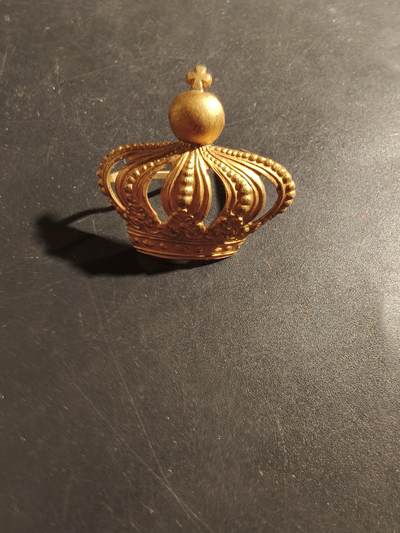 老王徽章第180期 - 比利时军衔皇冠徽饰