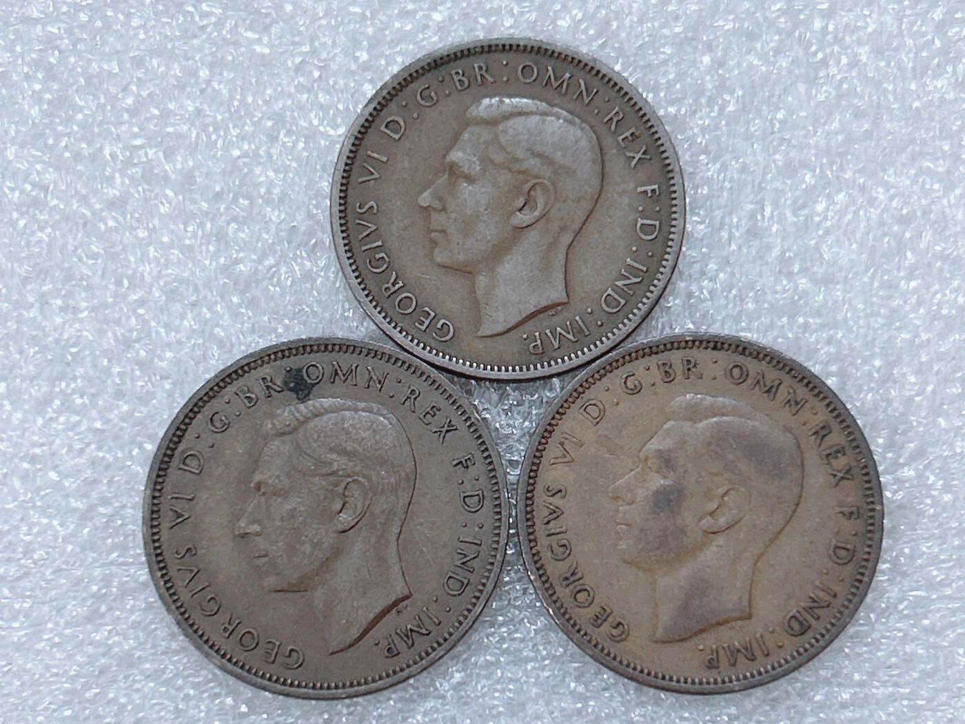 第一海外回流一元起拍收藏 散集专场  第299期 英国半便士 乔治六世 1/2便士