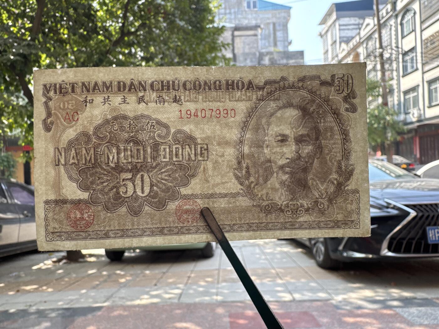 桂P钱币文化工作室拍卖第四十六期，岁末年初专场 中国代印越南民主共和国1951年50盾