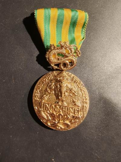 老王徽章第180期 - 法国1946远征印支战役奖章