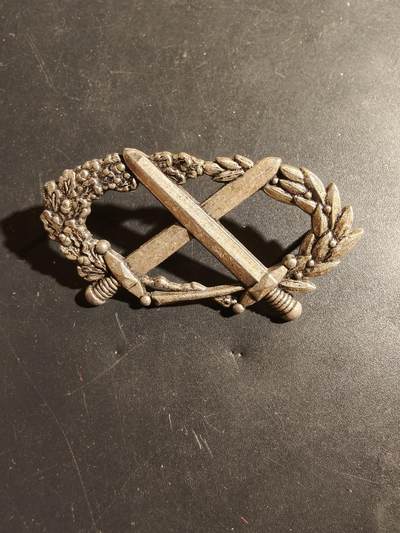 老王徽章第180期 - 法国陆军银级军事技能证章