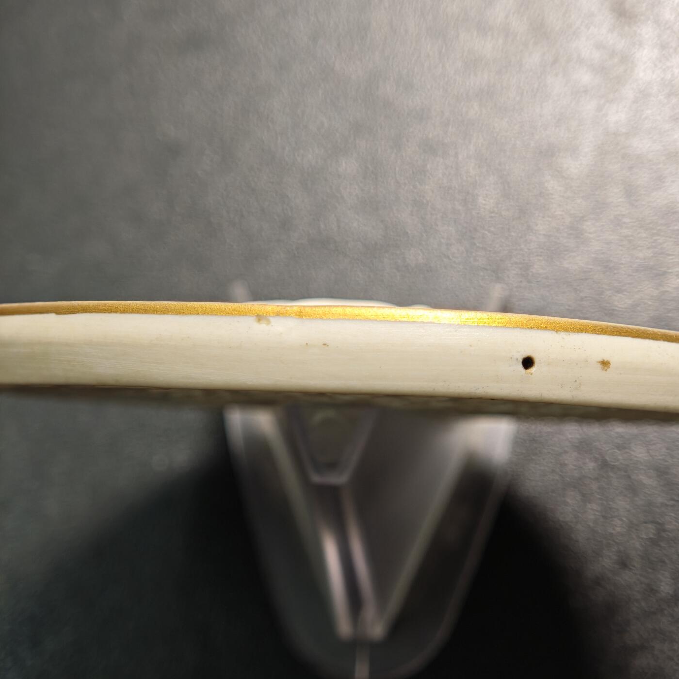 【德藏】世界币章拍卖第164期（拍品征集中~欢迎藏友联系） 1939年 德国民族社会主义工人党党首汉斯·洛纳特10周年高浮雕描金边白色陶瓷纪念章 直径约：88mm；重约：94g（原图请联系客服）