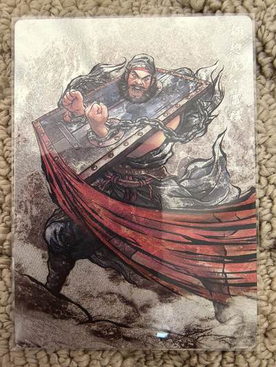 丫丫卡拍周中期快速结束（2月5日21：30截拍） - 【99编水墨】张建东水浒第二弹《插翅虎·雷横》编号随机