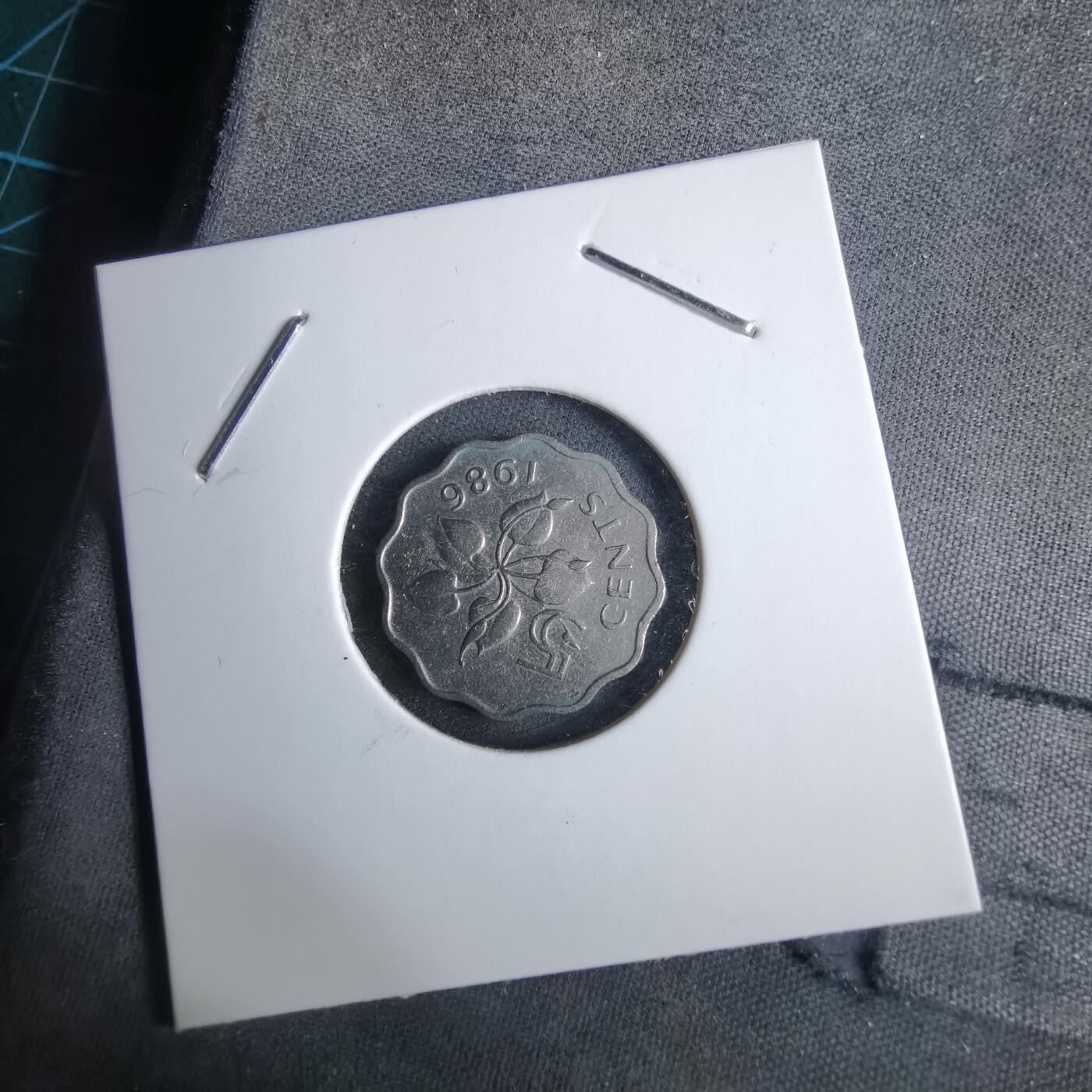 沼泽如烟--第985场 斯威士兰1986年五分