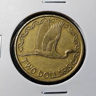 KK钱币收藏小铺  第393期  2月预留时间 周末发货 -  新西兰1元