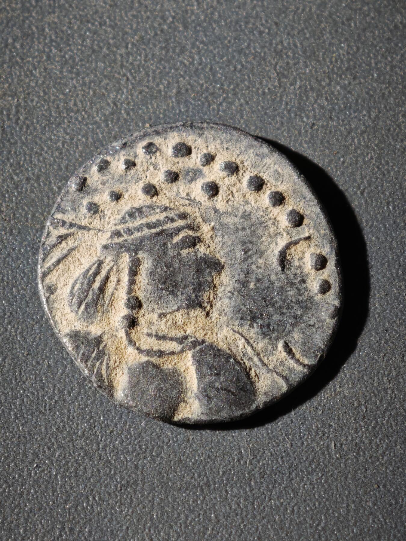 116期新疆红钱粟特钱币丝路钱币专场 A2铅制丝路币