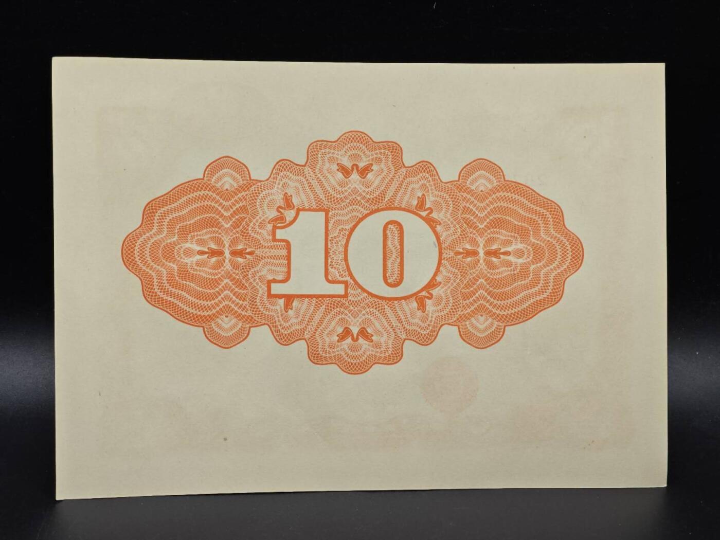 【淘币小摊】实时拍第八百六十四拍   无佣金纸币福利场   年前最后一周 之前的预留小年前全部发出 请更换最新收货地址  日本金拾圆国库债券【有折】