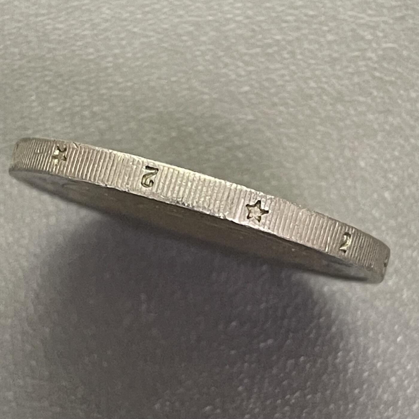 回流0207 意大利2002年2欧元双色币 画家拉斐尔的丹蒂·阿利吉耶里肖像