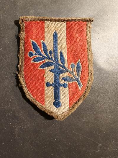 老王徽章第180期 - 美国驻奥地利占领军臂章