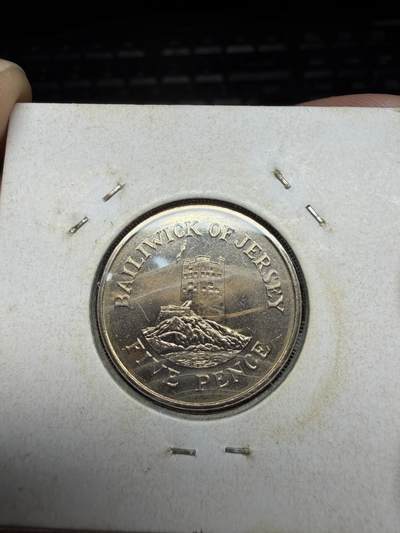 2025年集古藏今外币拍卖第二期-第4场—（总第304拍），可以寄存60天，满160元包邮。 - 1983年泽西5便士