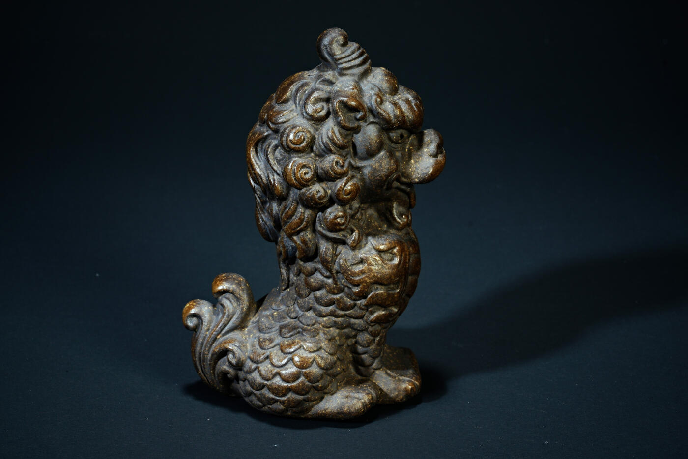 上海都达杂项专场二十一（全场包邮） 紫砂麒麟茶宠摆件