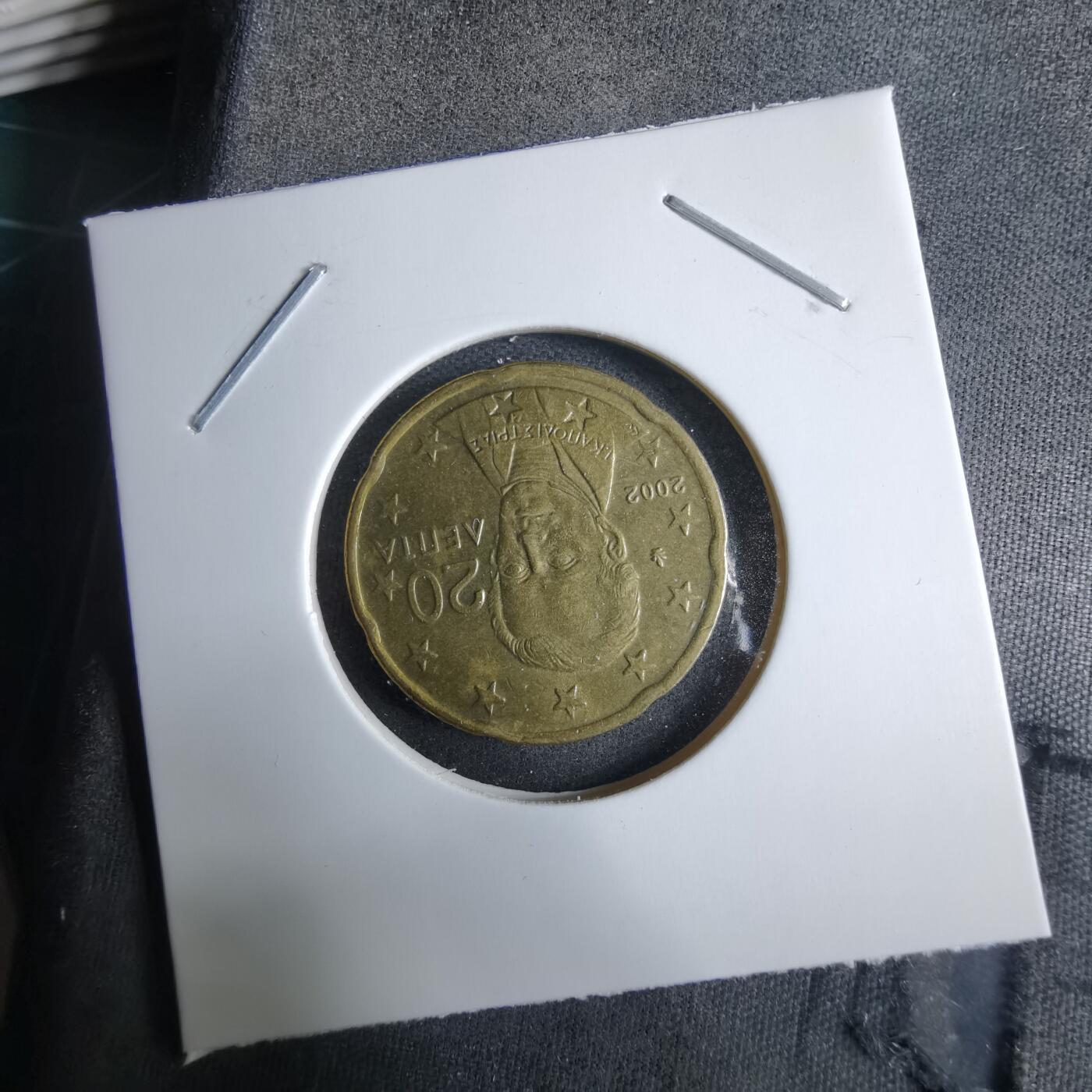 沼泽如烟--第985场 2002年20欧分