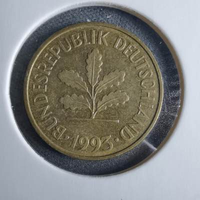 沼泽如烟--第985场 - 德国1993年5芬尼