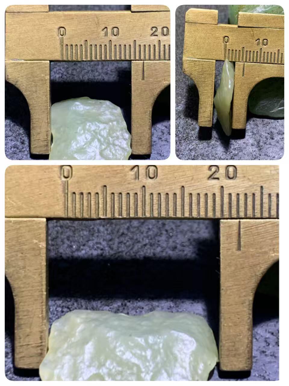 新疆戈壁料风化纹和田玉青白玉小原石一颗