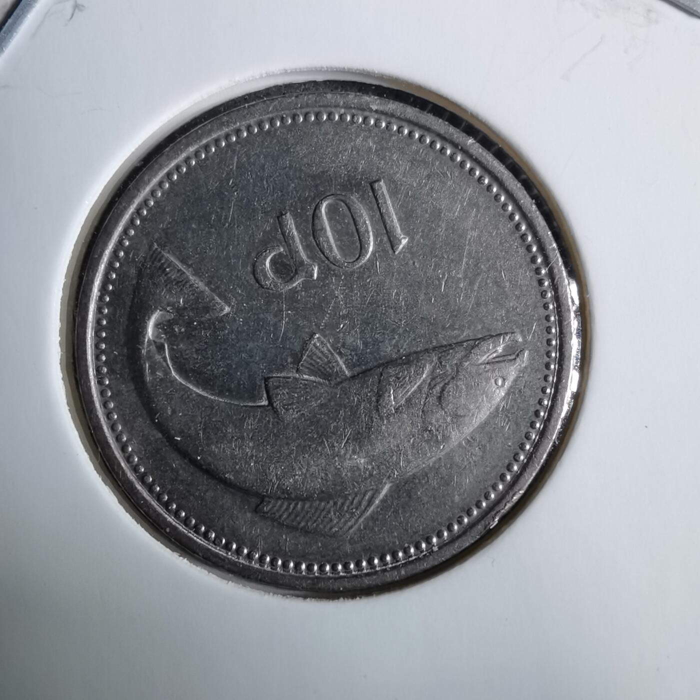 沼泽如烟--第985场 爱尔兰1995年10便士