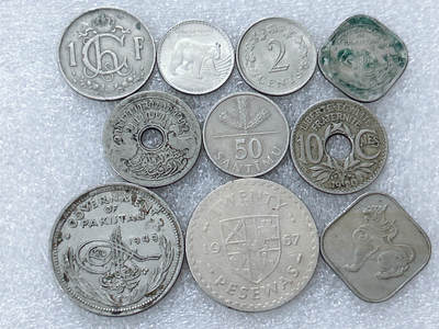 第一海外回流一元起拍收藏 散集专场  第299期 - 散币一组 10枚