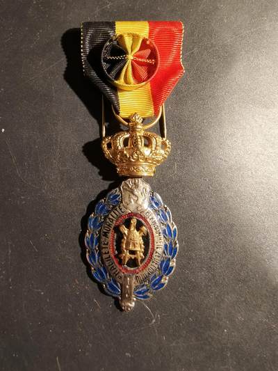 老王徽章第180期 - 比利时金级劳工奖章