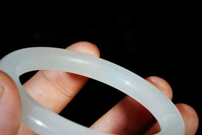 上海都达杂项专场四十七【全场包邮】  金丝玉圆条手镯