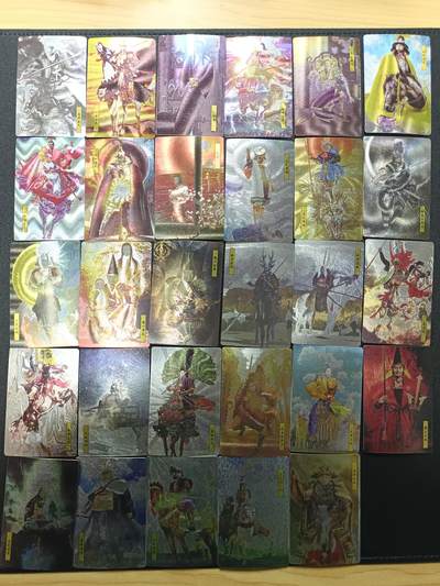 天玑星卡拍第169期《2.5周四截拍》持续收拍收评中 满赠卡需备注 - 大圣卡通 战国武将绘卷 小卡 粗闪 自制卡 29张