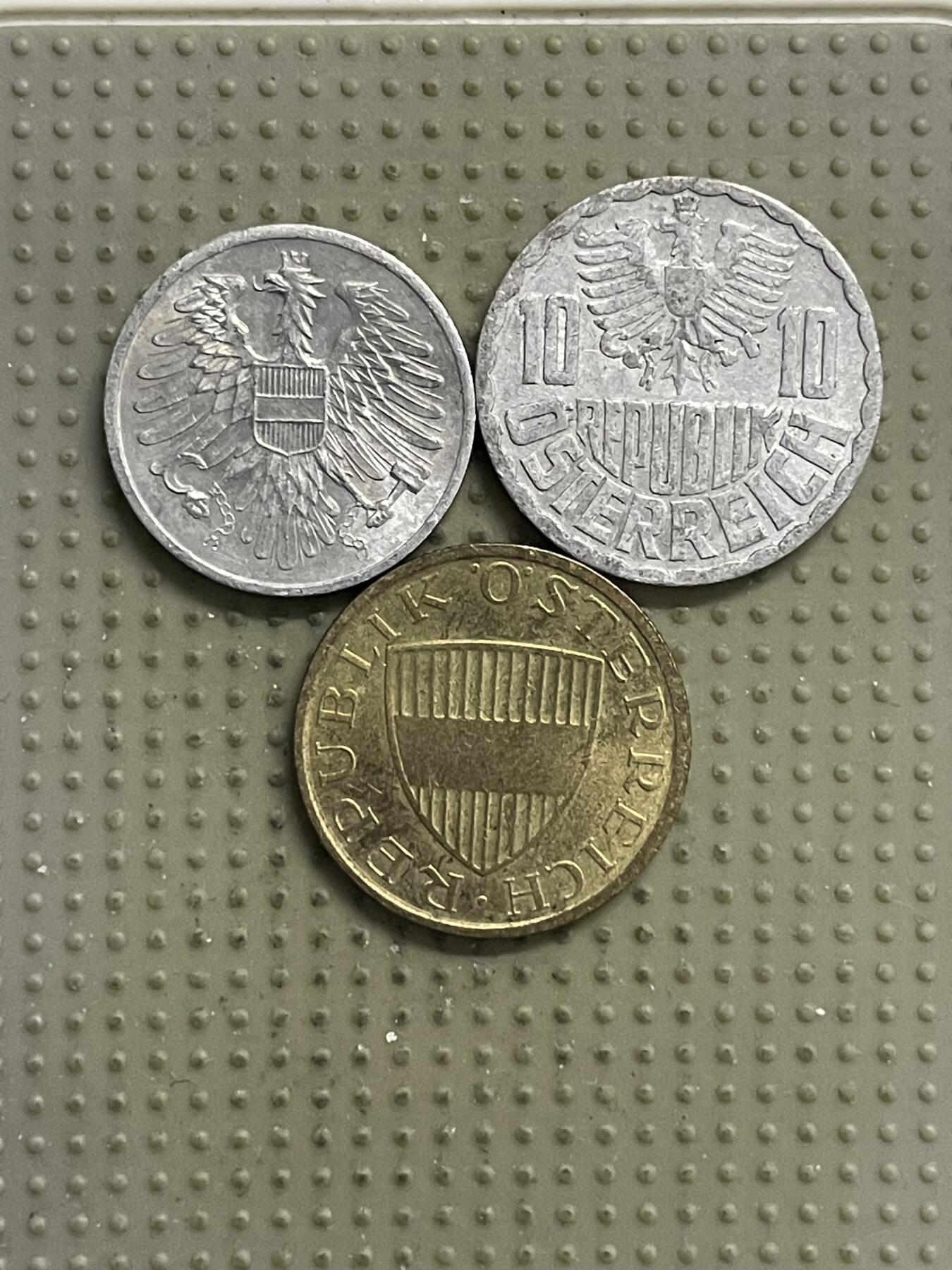 2026年第22场各国散币拍卖（总第172场） 奥地利3枚