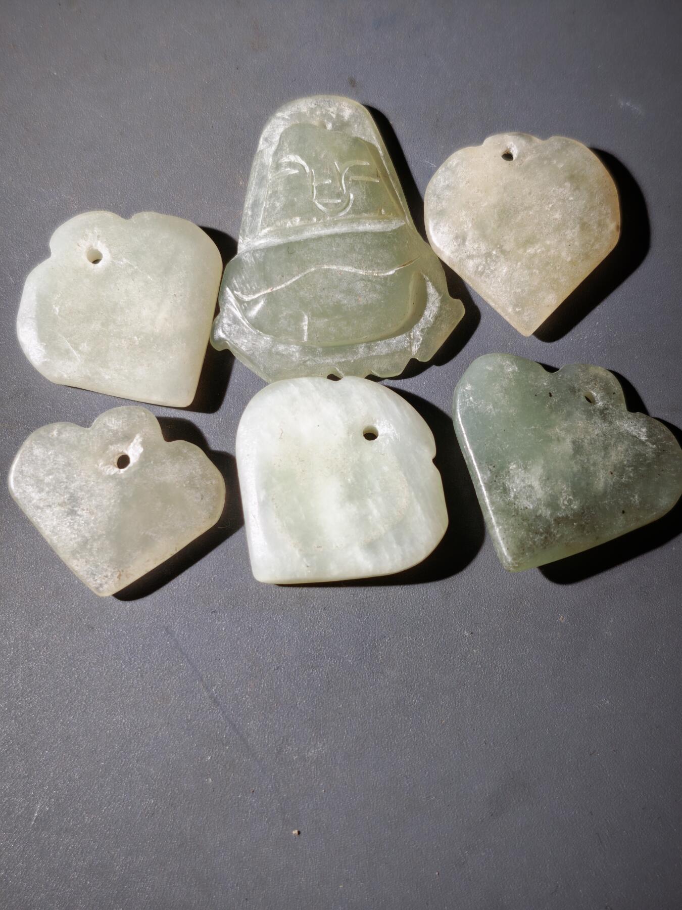 116期新疆红钱粟特钱币丝路钱币专场 2岫玉一组