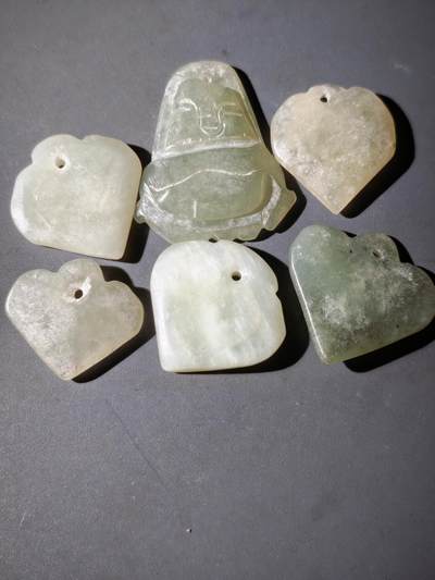 116期新疆红钱粟特钱币丝路钱币专场 - 2岫玉一组