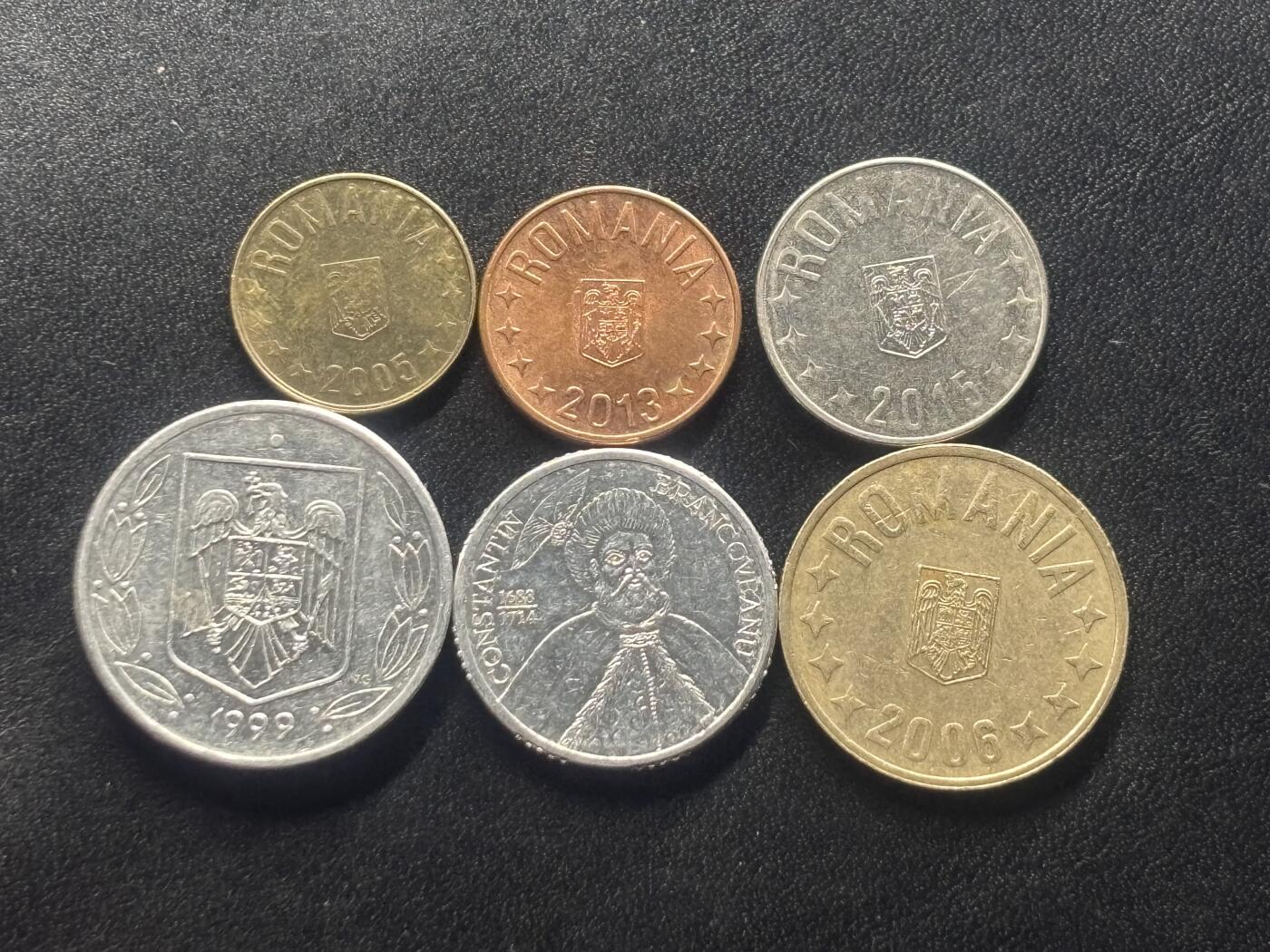 邮泉阁限时拍卖第四十一场（硬币在国外。请付邮费6元。） 罗马尼亚6枚