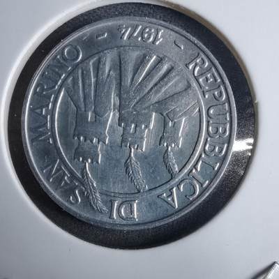 沼泽如烟--第985场 - 圣马力诺1974年10里拉FAO