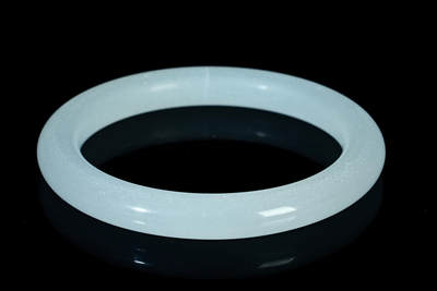 上海都达杂项专场四十七【全场包邮】  金丝玉圆条手镯